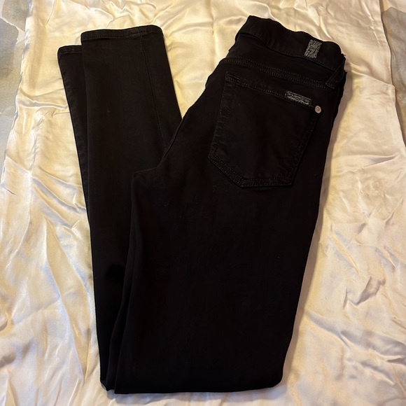 Black Seven for all Mankind Skinny Jegging size 23 - Picture 2 of 6